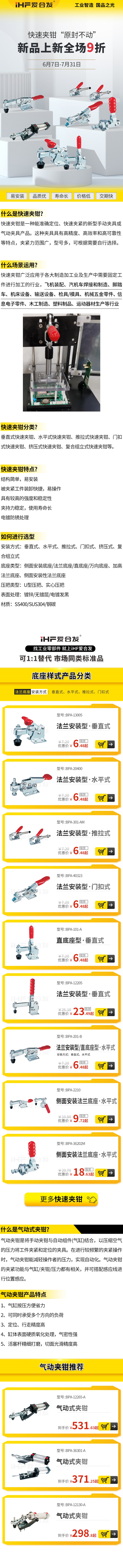 「產品上新」愛合發快（kuài）速夾鉗什麽場景應用？