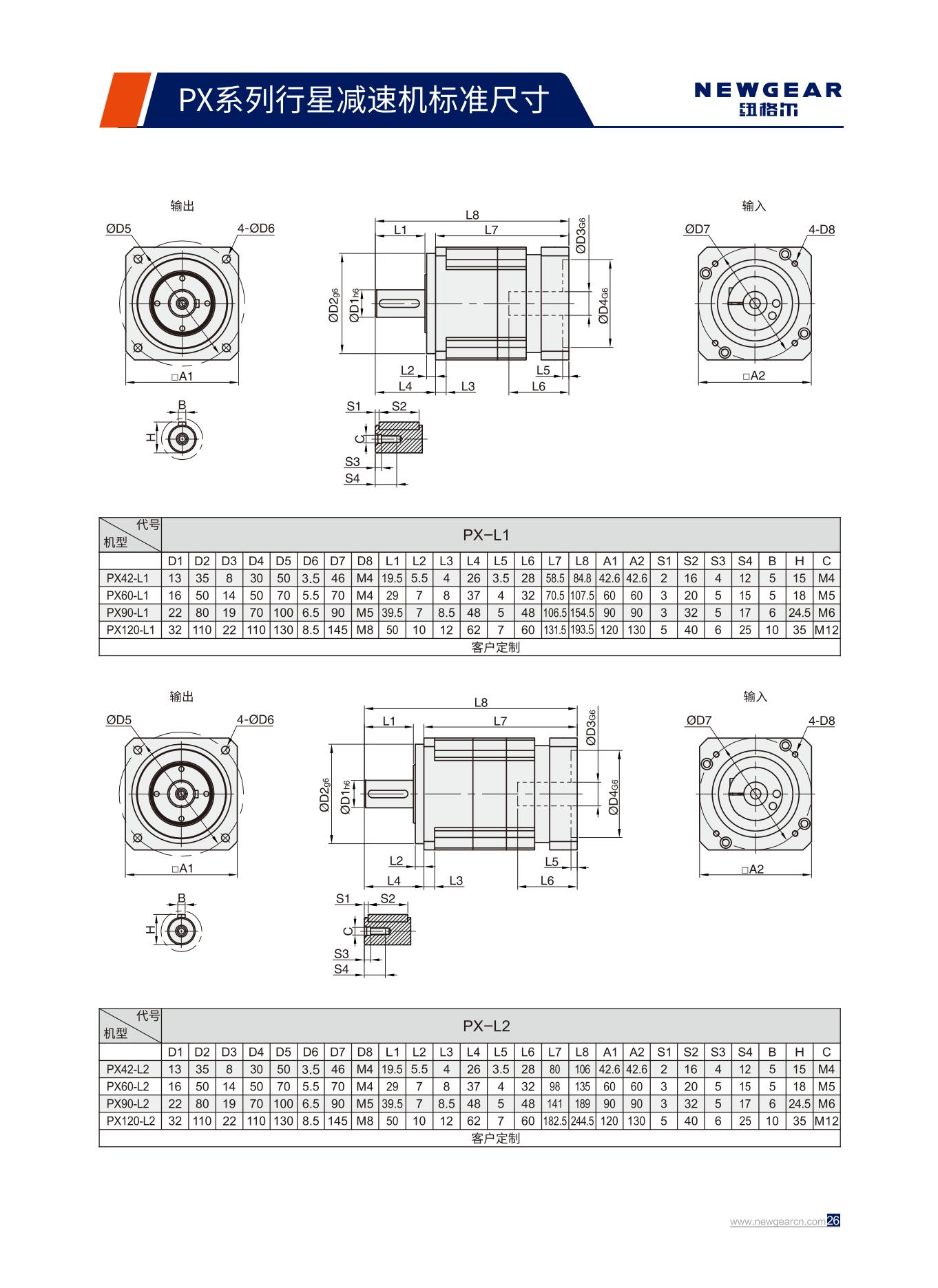 PX係列（liè）行星（xīng）減速機（jī）標準尺寸 (2).jpg